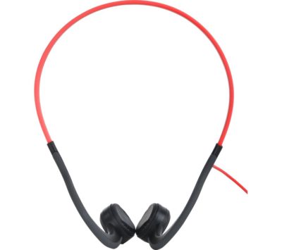 AFTERSHOKZ Sportz Titanium Noise-Cancelling Headphones - Red